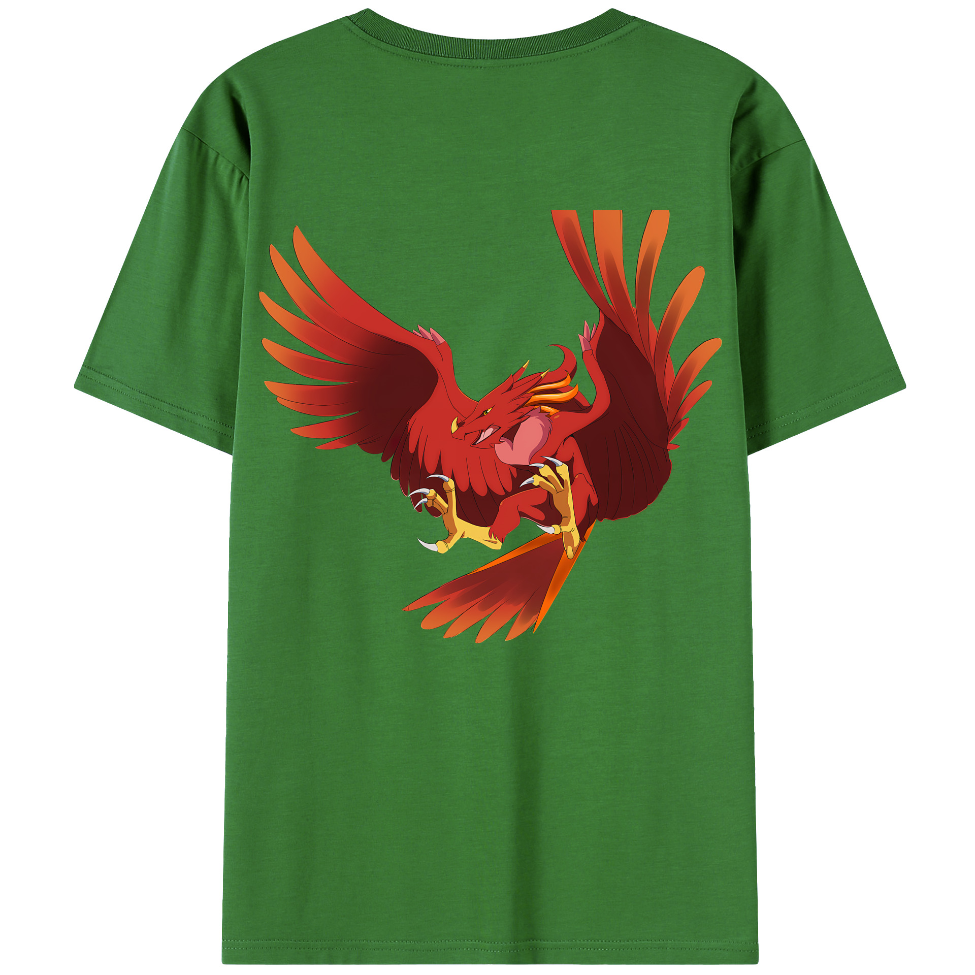 （画像用） Digimon デジタルモンスター/デジモン レディース半袖Tシャツ(バックプリント)